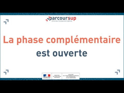 28 parcoursup complementaire