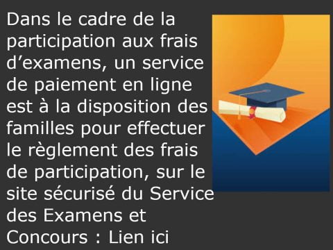 6 participation aux frais d’examens