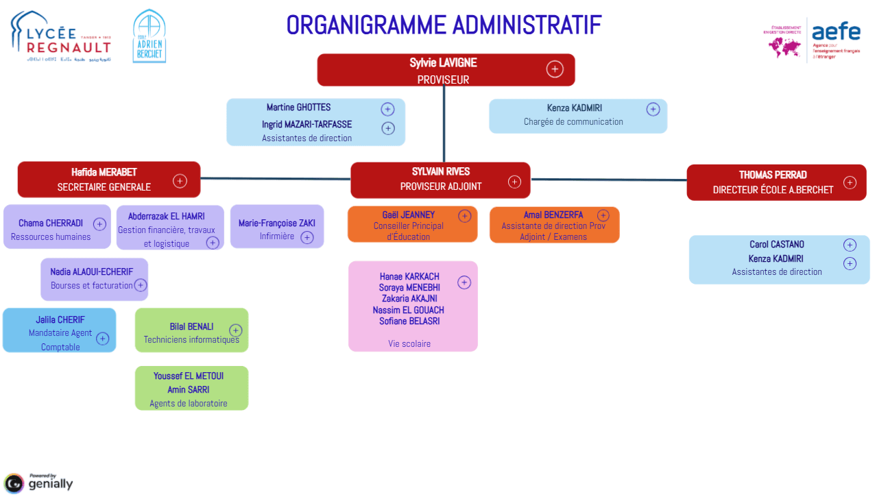 organigramme 26 27
